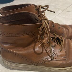 Polo Ralph Lauren men's leather boots size 13